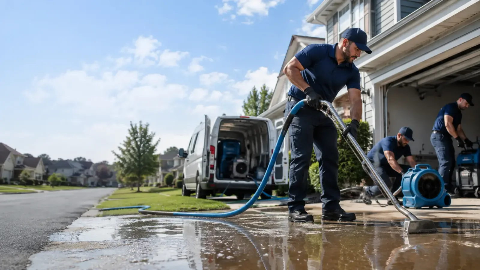 Flood Damage Restoration in Greenview, IL